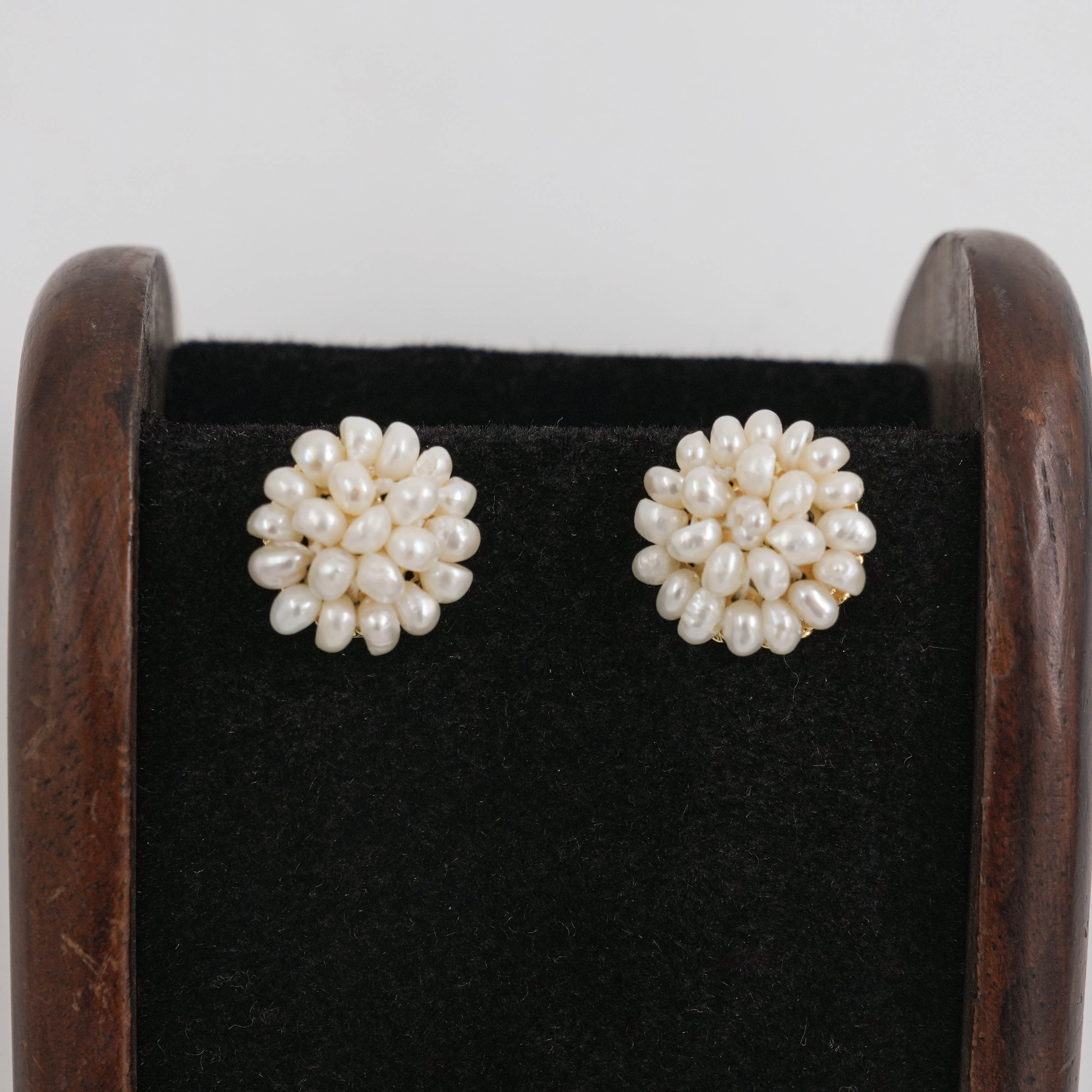 The Pearl Atelier by Kabra Pearls - Small Flat Round Studs